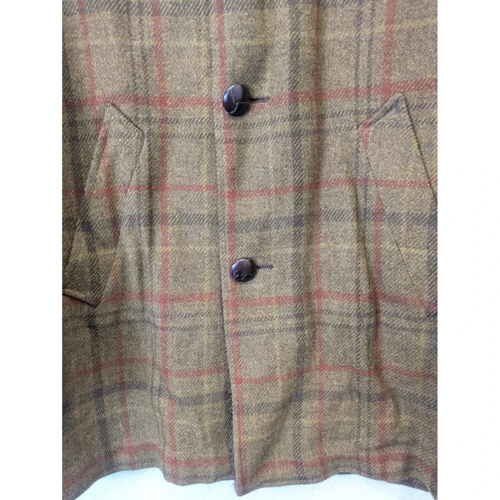 Pendleton‎ VINTAGE 70'S Men's Size XL Wool Plaid Coat